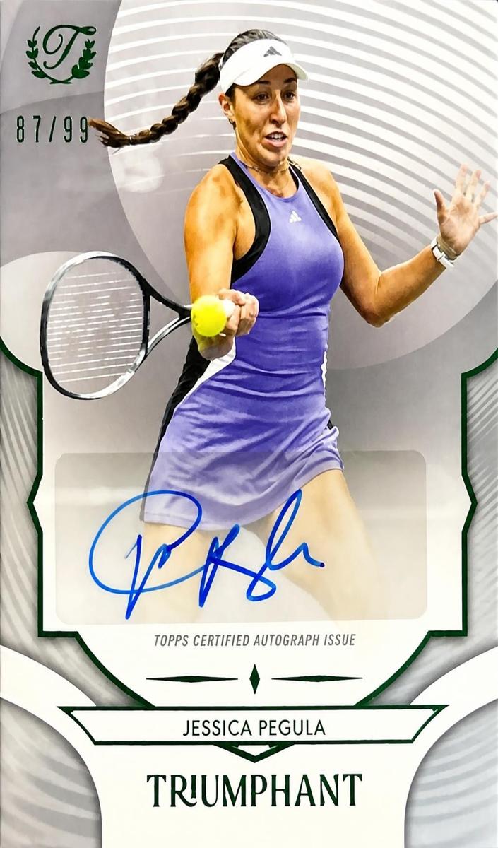 2025 Jessica Pegula [Black Net Foil] #23-A