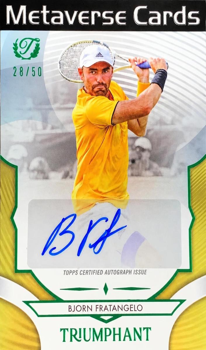 2025 Bjorn Fratangelo [Trophy Gold Foil] #73-A
