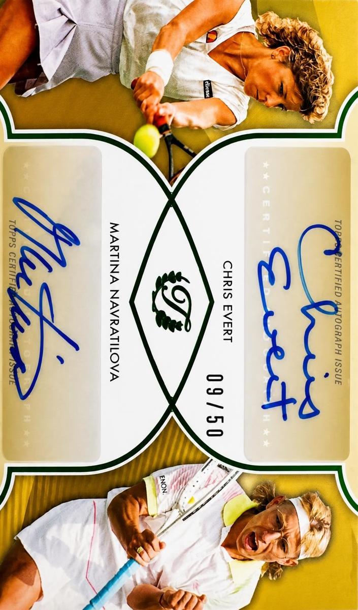 2025 Chris Evert [Trophy Gold Foil] #DA-10