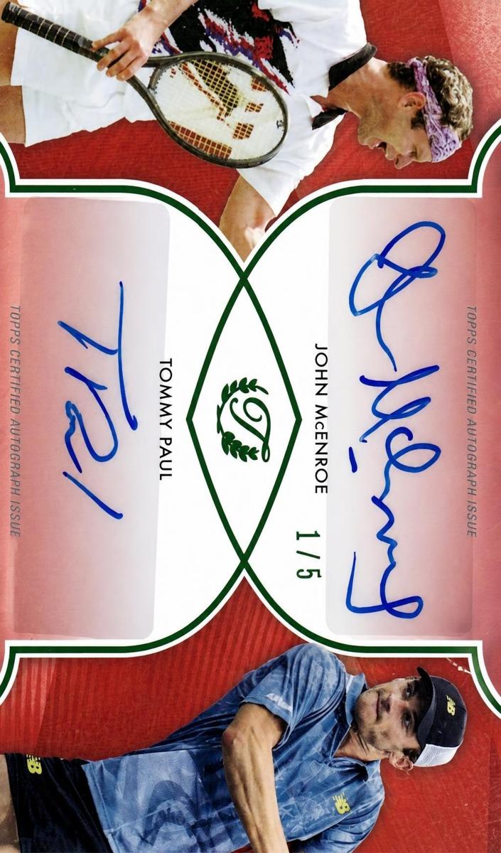 2025 John McEnroe [Black Net Foil] #DA-1
