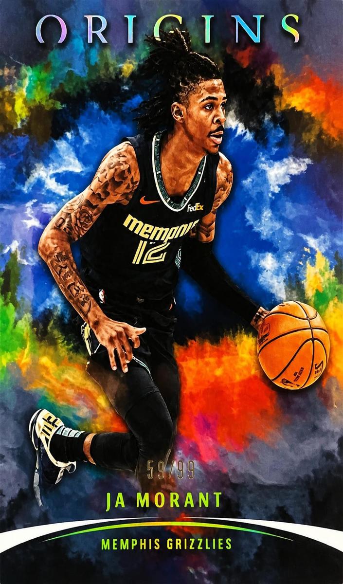 2021 Panini Origins Ja Morant [Orange] #47 card