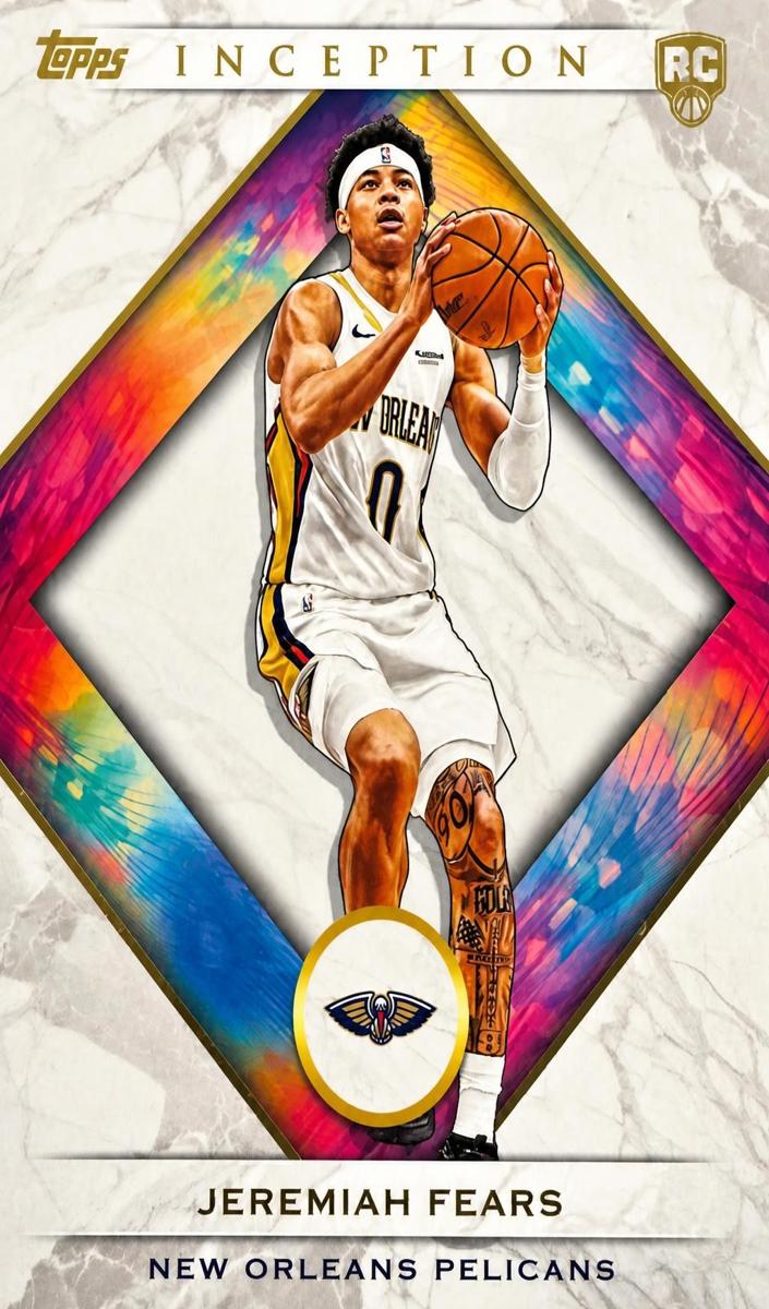 2025 Topps Inception Jeremiah Fears #66 card