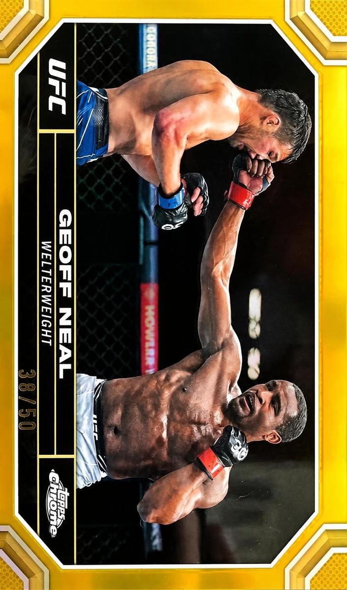 2024 Geoff Neal [Gold Refractor] #67