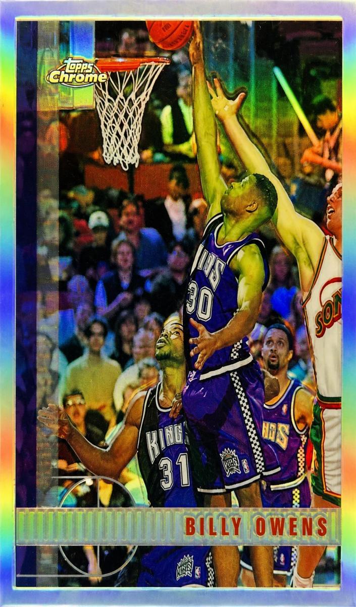 1997 Topps Chrome Billy Owens #37 card