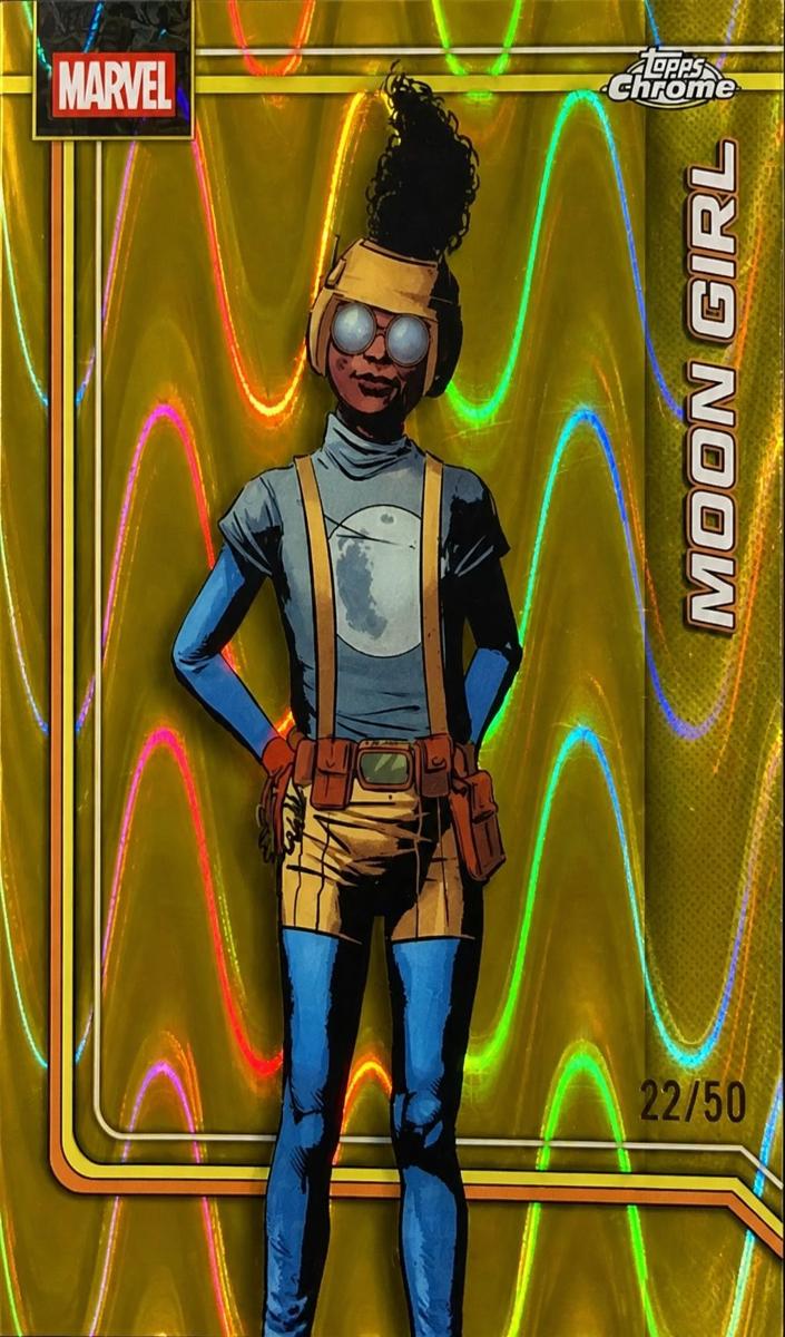 2026 Moon Girl [Orange RayWave Refractor] #138
