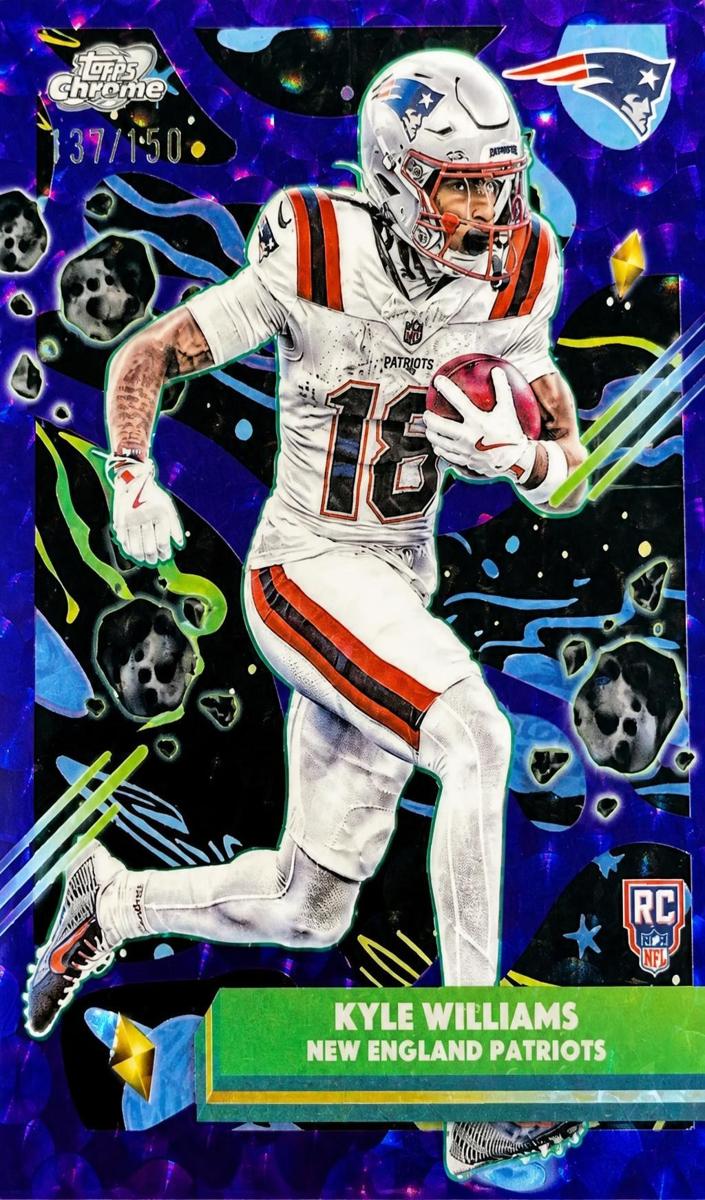 2025 Topps Cosmic Chrome Kyle Williams [Aqua Equinox Refractor] #169 card