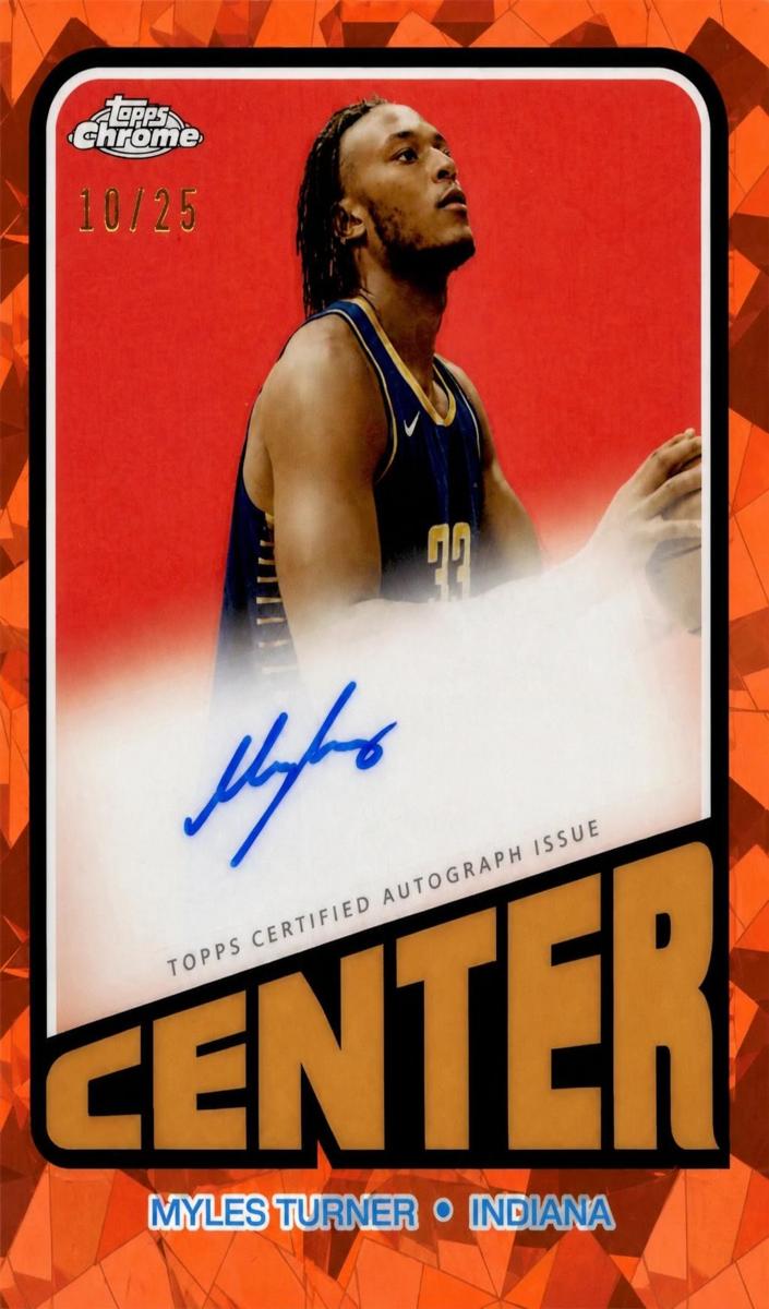 2023 Myles Turner [Orange] #TA-MT
