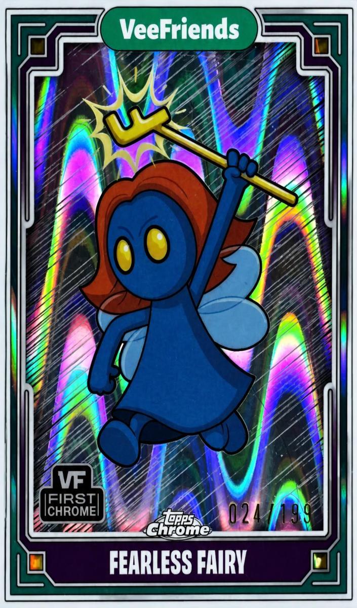 2025 Fearless Fairy [Raywave Refractor] #7
