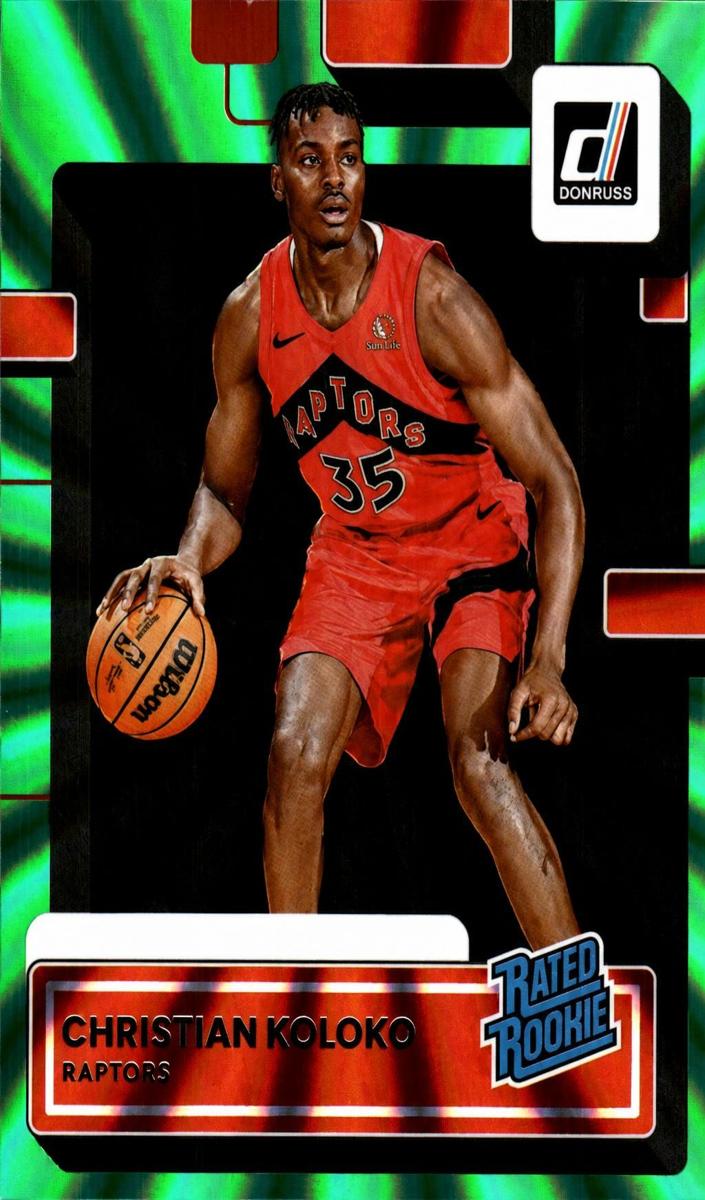 2022 Panini Donruss Christian Koloko #233 card
