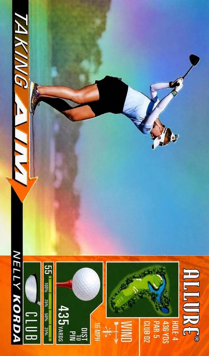 2026 Nelly Korda [Orange] #TA-10