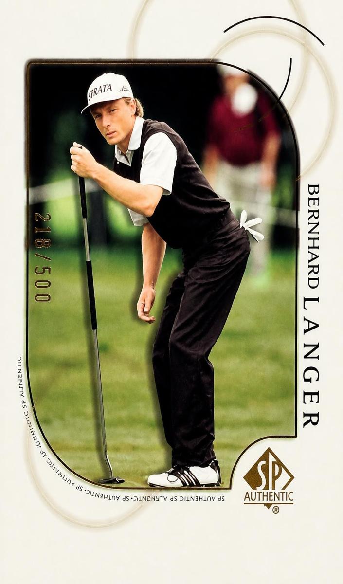 2001 Bernhard Langer [Gold] #36