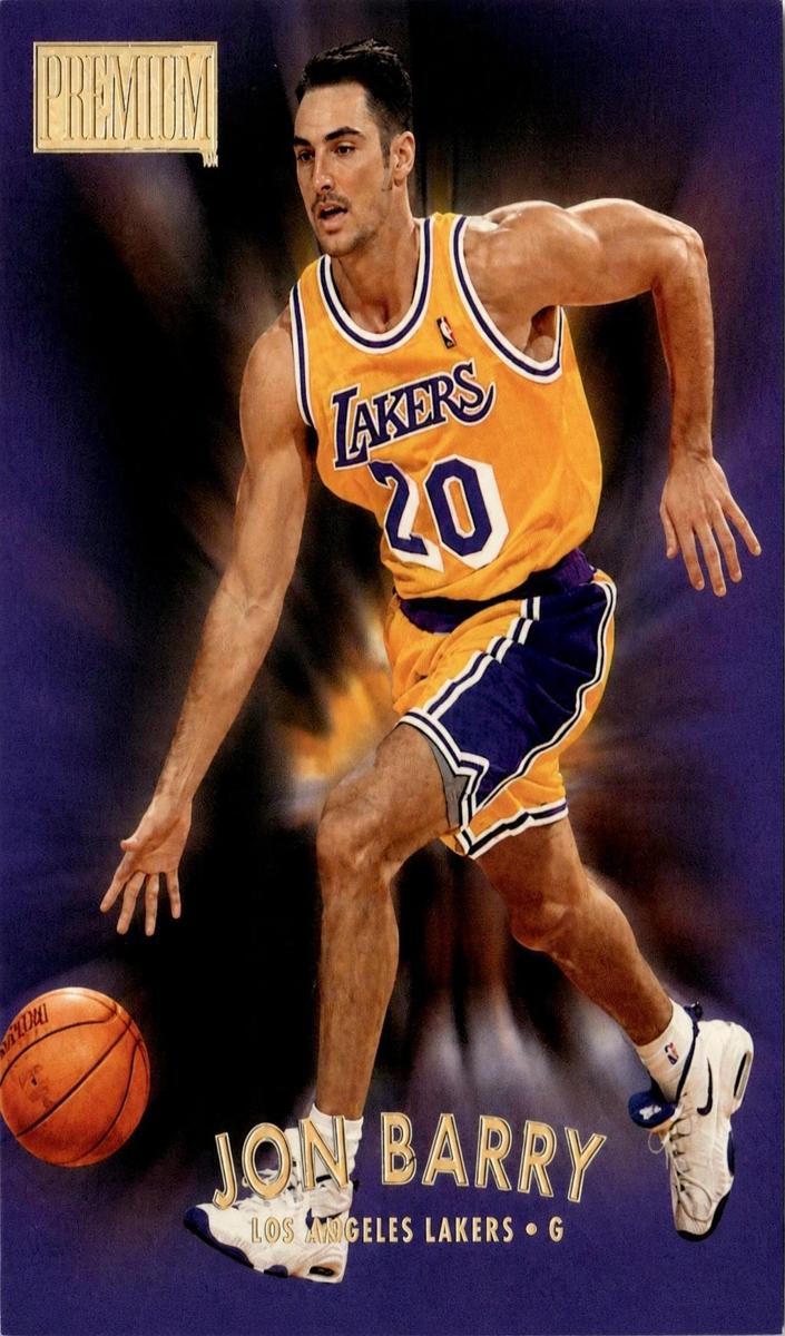 1997 Skybox Premium Jon Barry #196 card