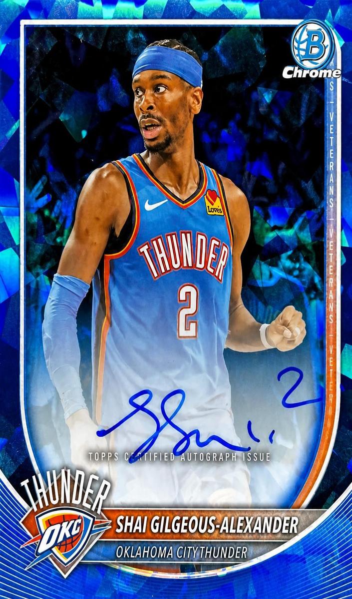 2025 Shai Gilgeous-Alexander #BCA-SGA