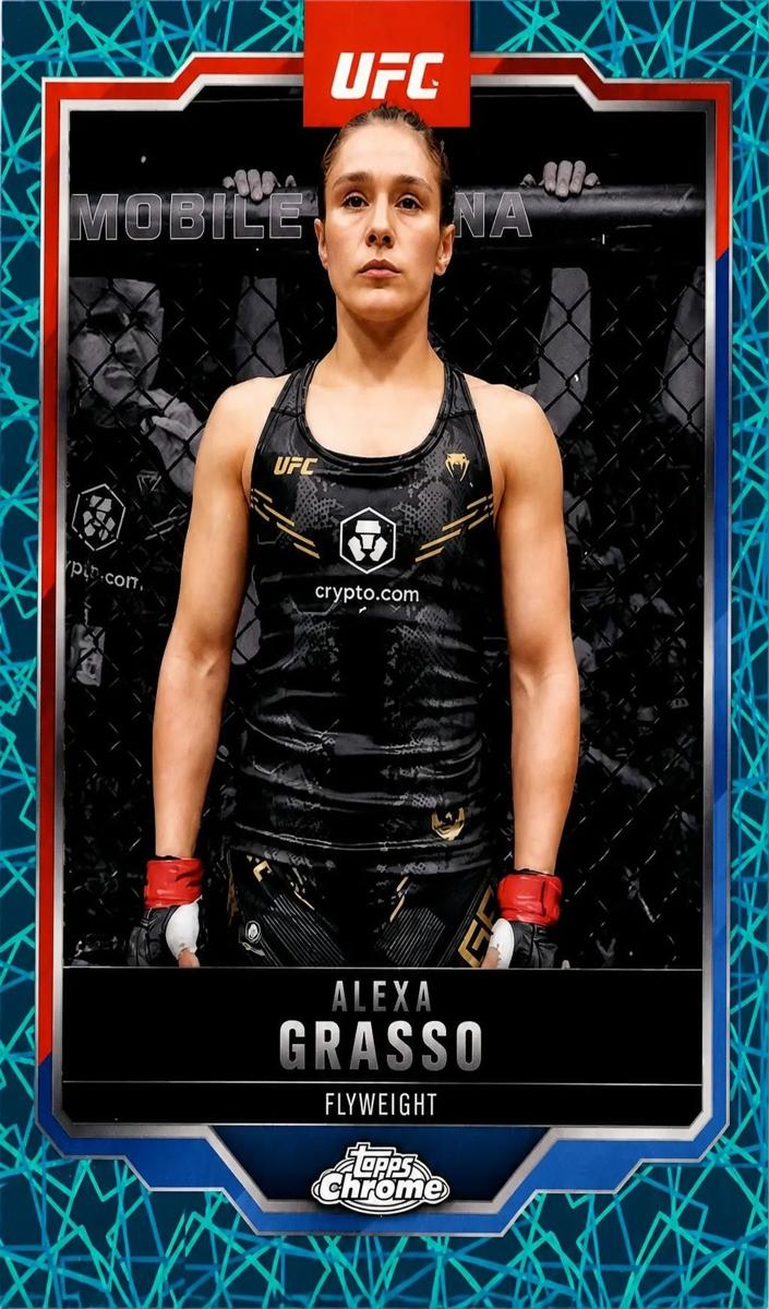 2025 Alexa Grasso [Teal Lazer Refractor] #14