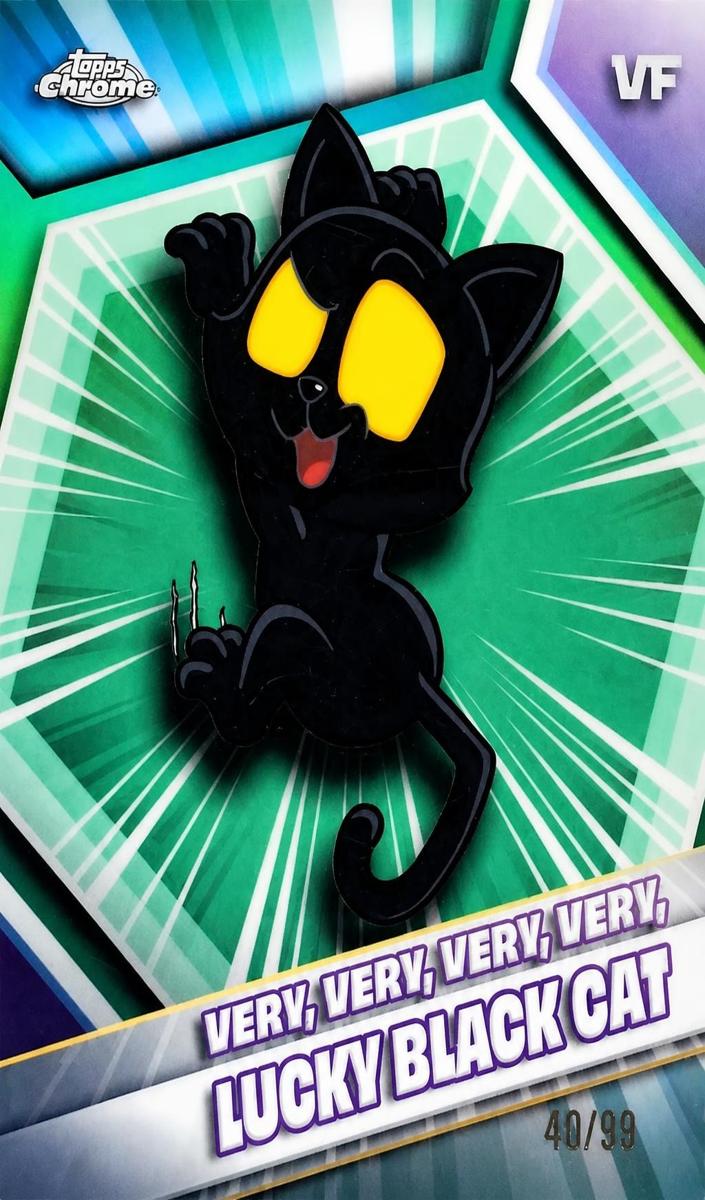 2026 Very, Very, Very, Very, Lucky Black Cat [VF Green Refractor] #55