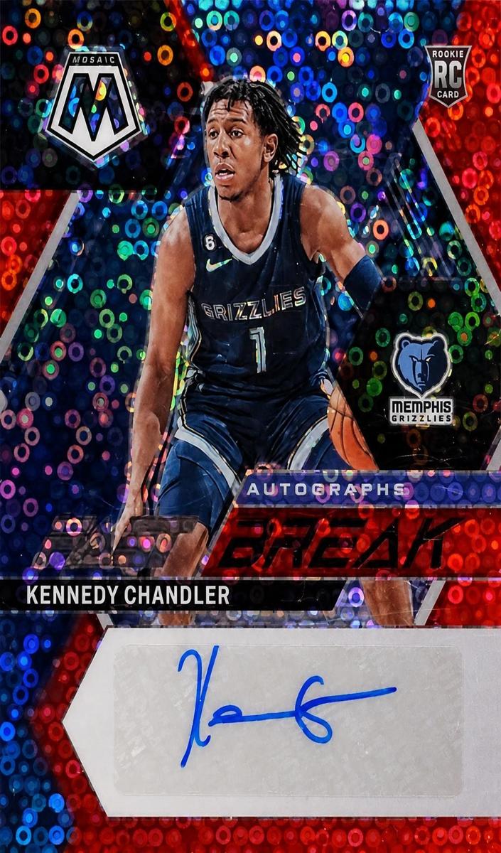2022 Panini Prizm Kennedy Chandler #FBR-KCG card