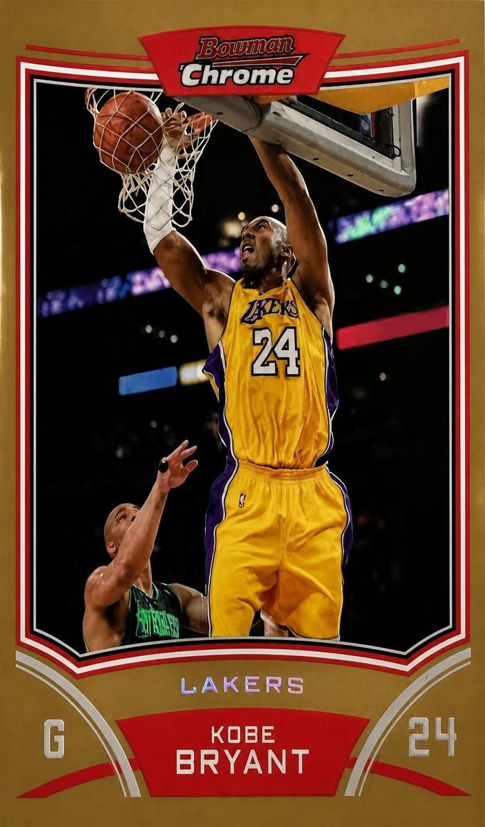 2008 Kobe Bryant [Gold Refractor] #24