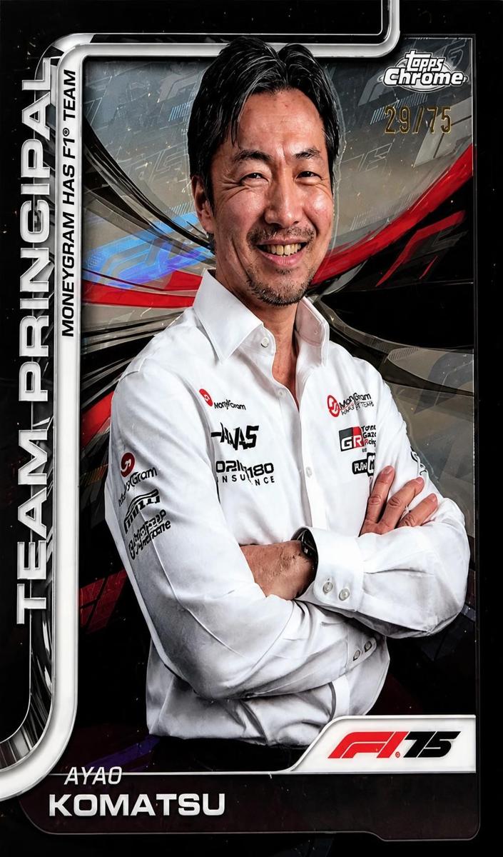 2025 Ayao Komatsu [F1 75th Anniversary Refractor] #198