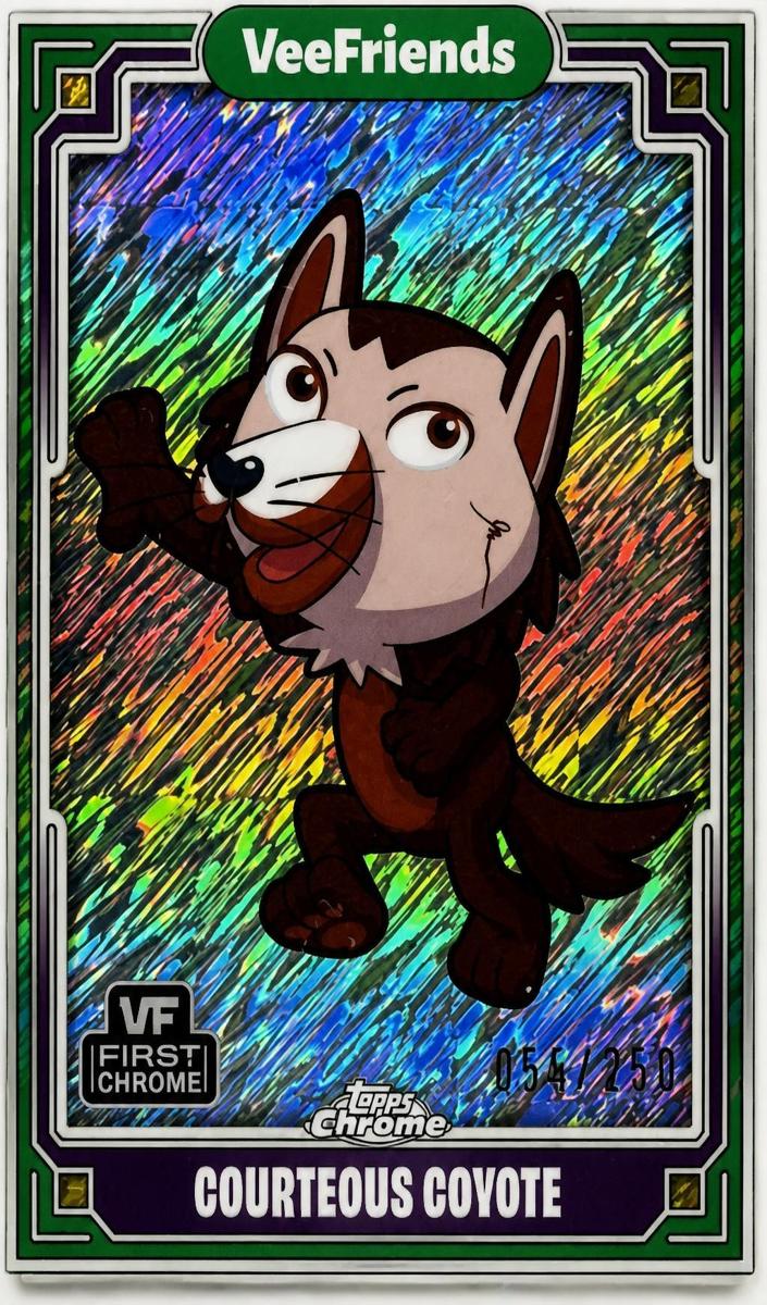 2025 Courteous Coyote [Shimmer Refractor] #68