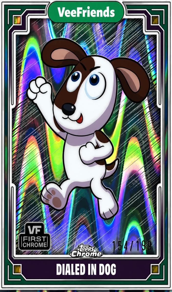 2025 Dialed In Dog [Raywave Refractor] #31