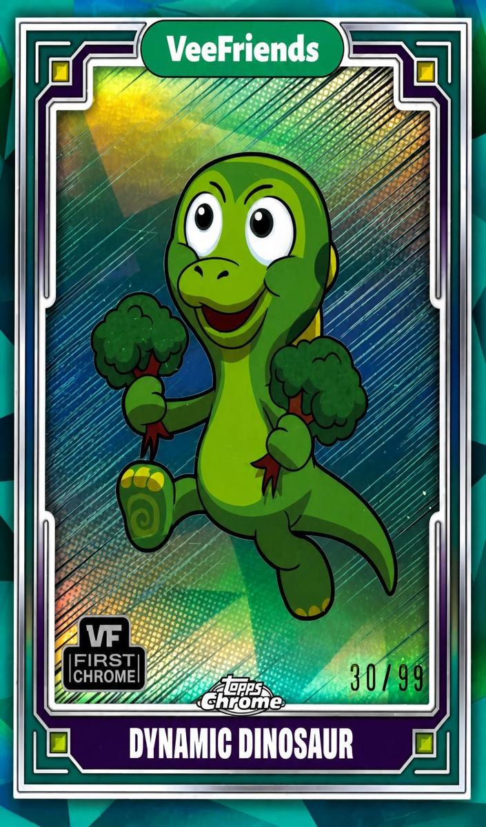 2025 Dynamic Dinosaur [Gold Refractor] #2