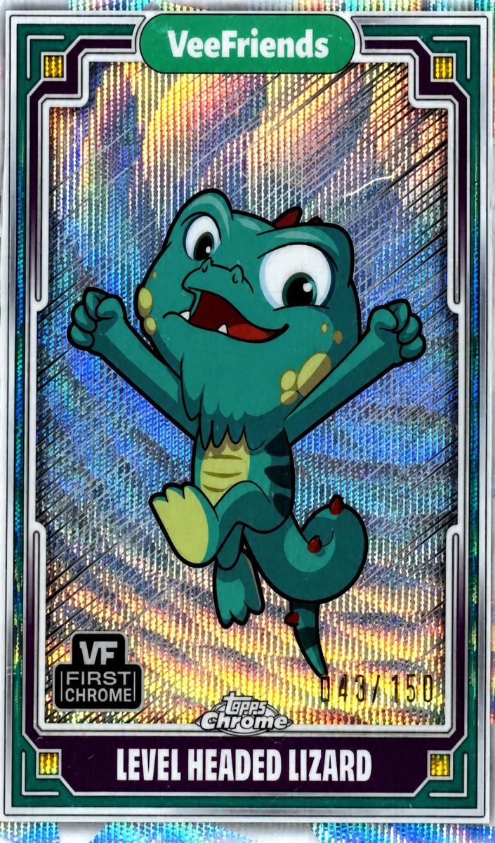 2025 Level Headed Lizard [Wave Refractor] #65