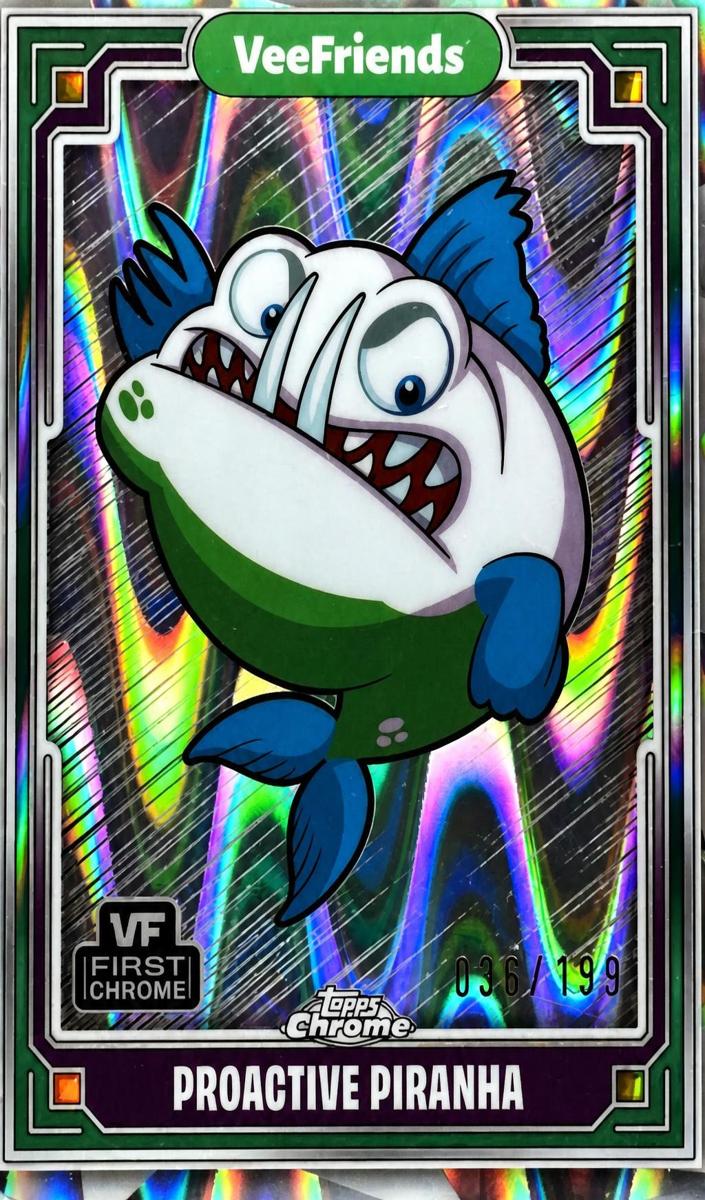2025 Proactive Piranha [Raywave Refractor] #98