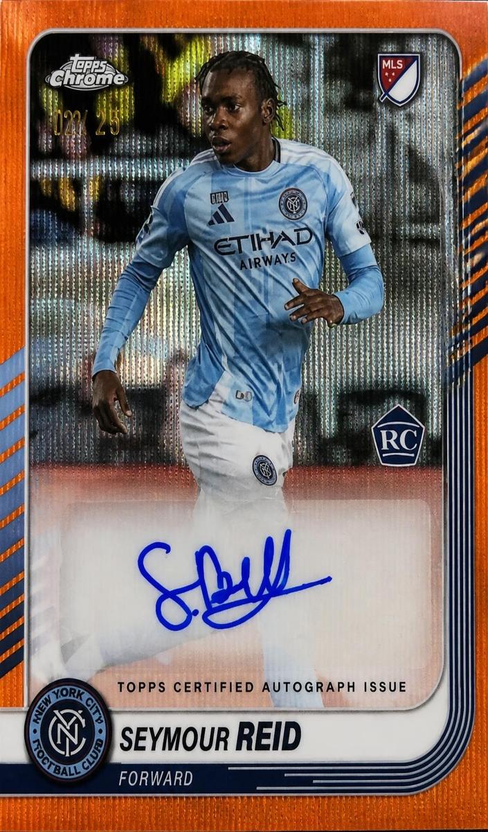 2025 Seymour Reid [Orange Wave Refractor] #CA-SR