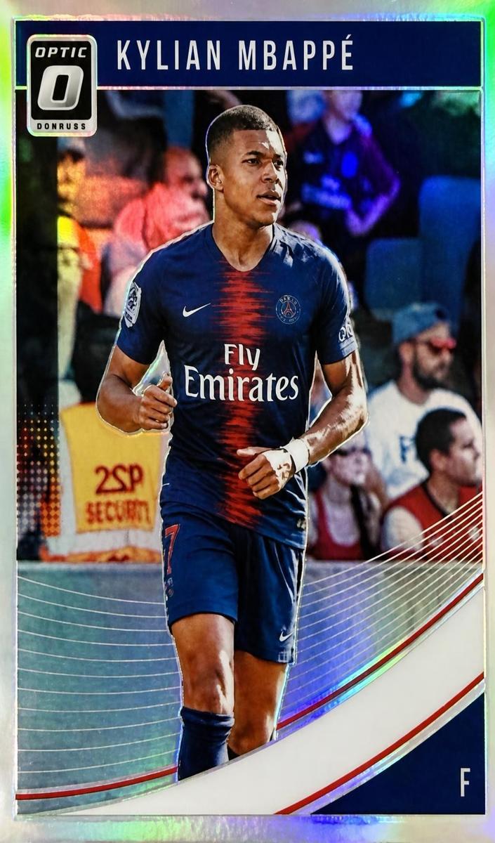 Kylian Mbappe 2018 Panini Donruss Optic Football Holo