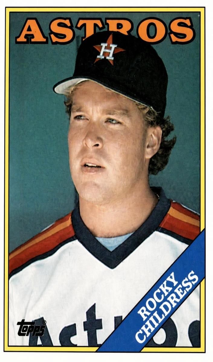 1988 Topps Rocky Childress #643 card