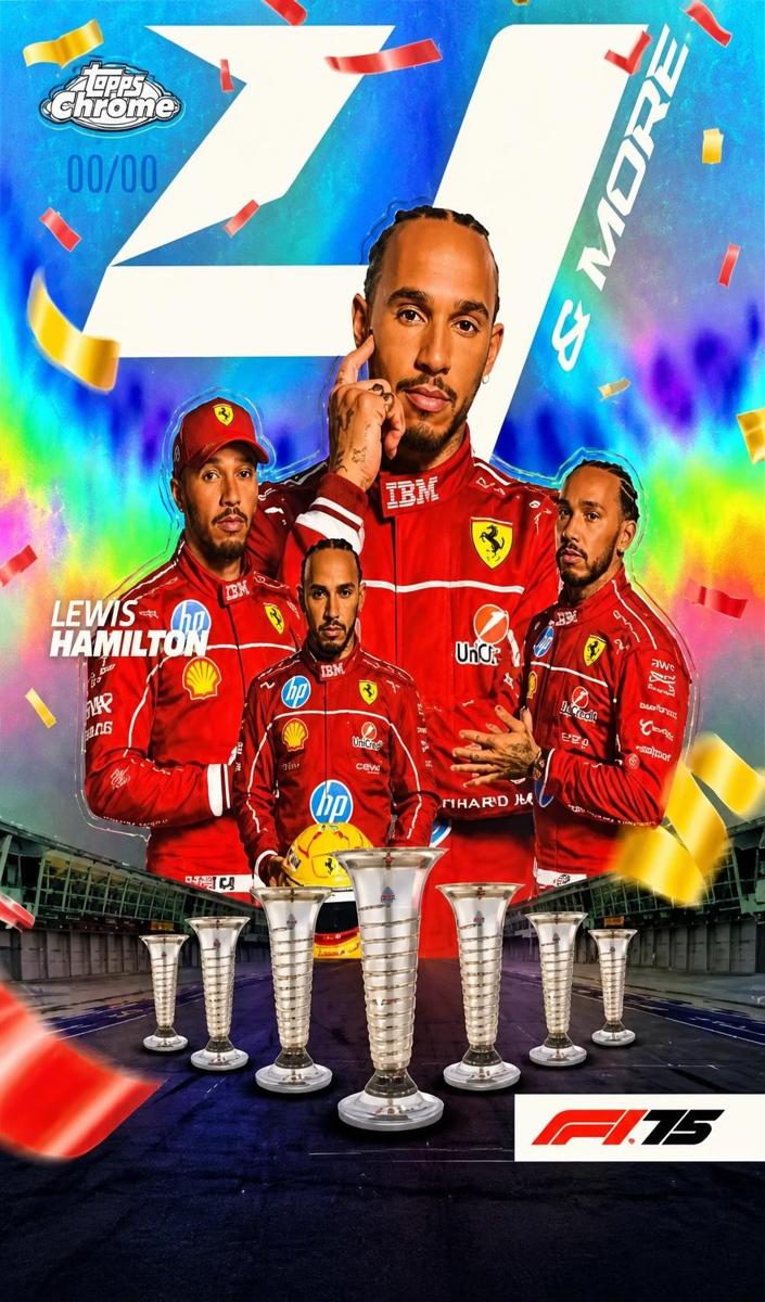 2025 Lewis Hamilton #4N-2