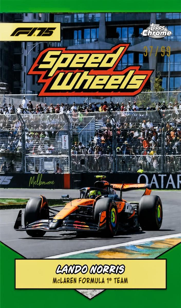 2025 Lando Norris [Green Refractor] #75-MCL