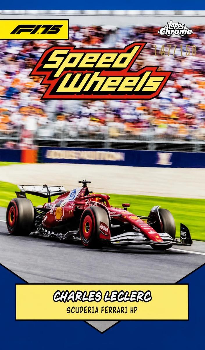 2025 Charles Leclerc [Blue Refractor] #75-SF