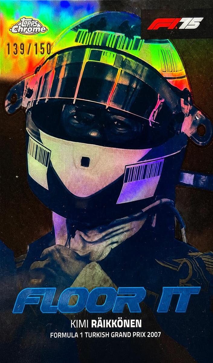 2025 Kimi Raikkonen [Blue Refractor] #FI-6