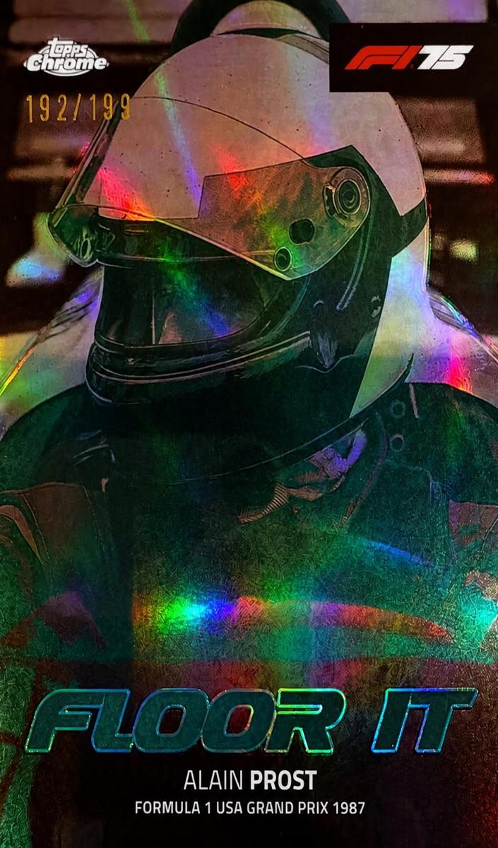 2025 Alain Prost [Aqua Refractor] #FI-1