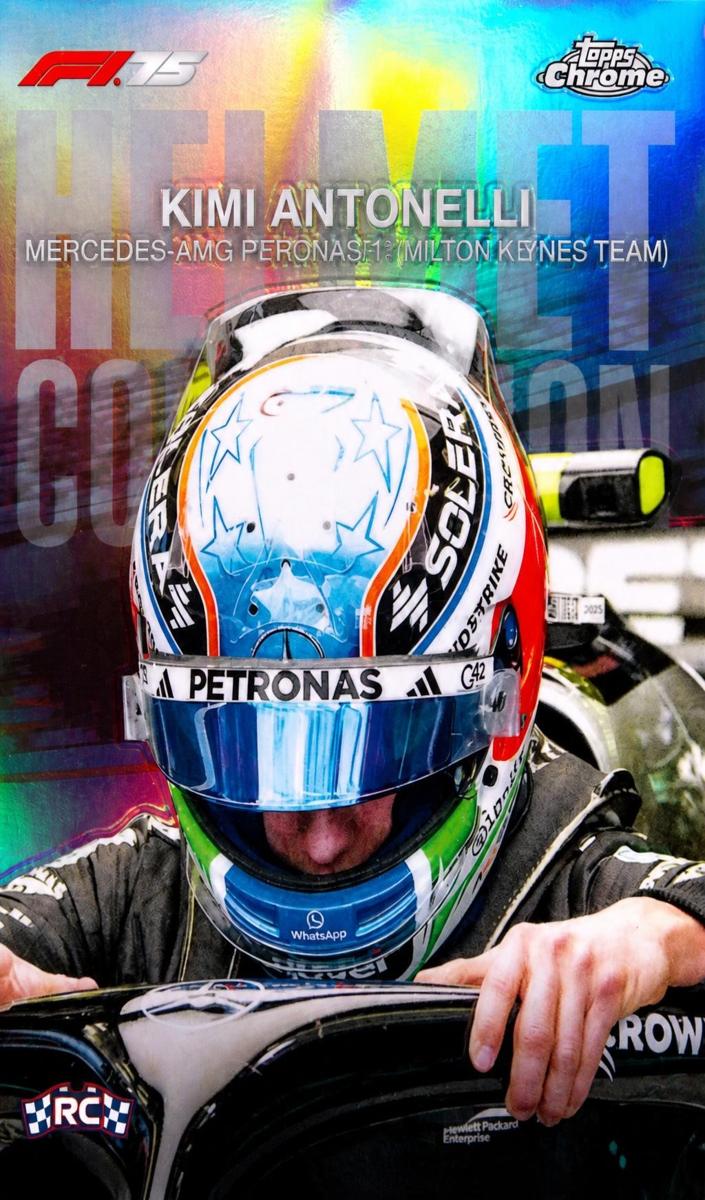 2025 Kimi Antonelli [F1 75th Anniversary Refractor] #HC-1