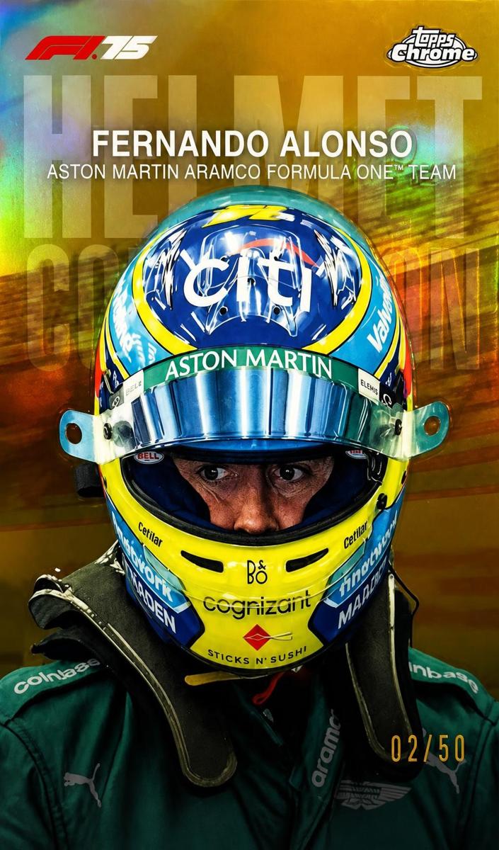 2025 Fernando Alonso [Gold Refractor] #HC-6
