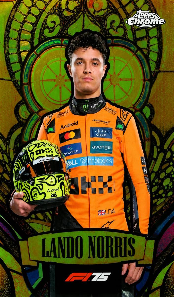 2025 Lando Norris #GrailNo.5