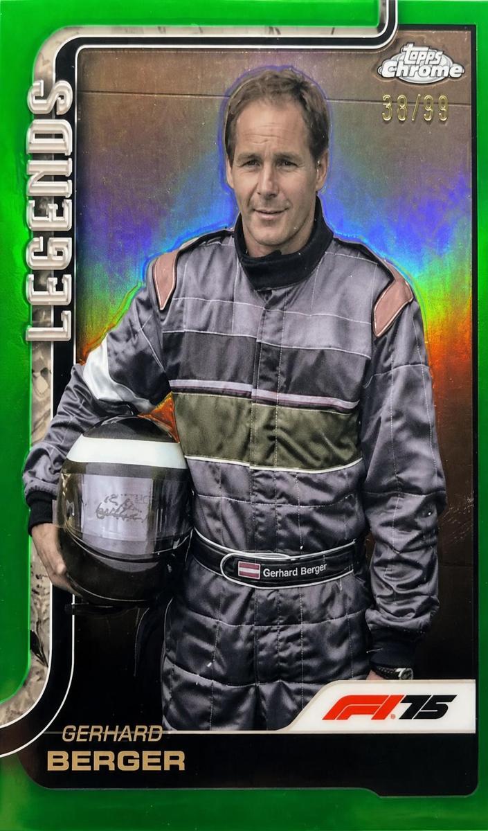2025 Gerhard Berger [Green Refractor] #153