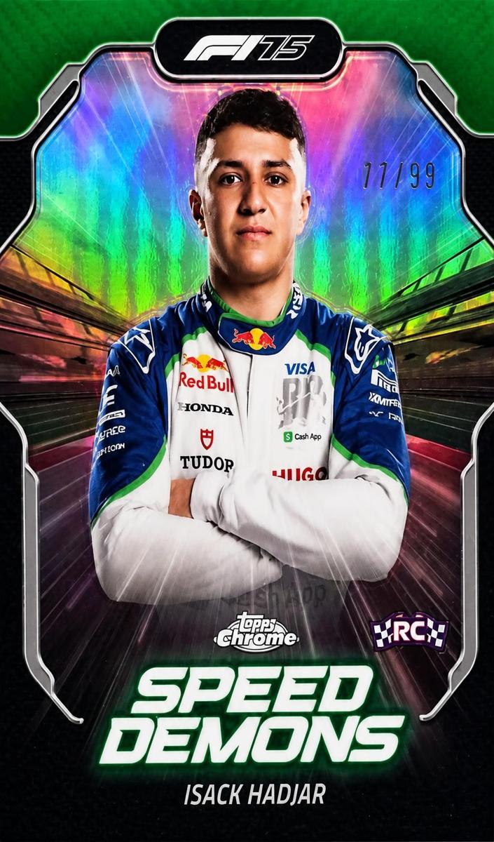 2025 Isack Hadjar [Green Refractor] #SD-5
