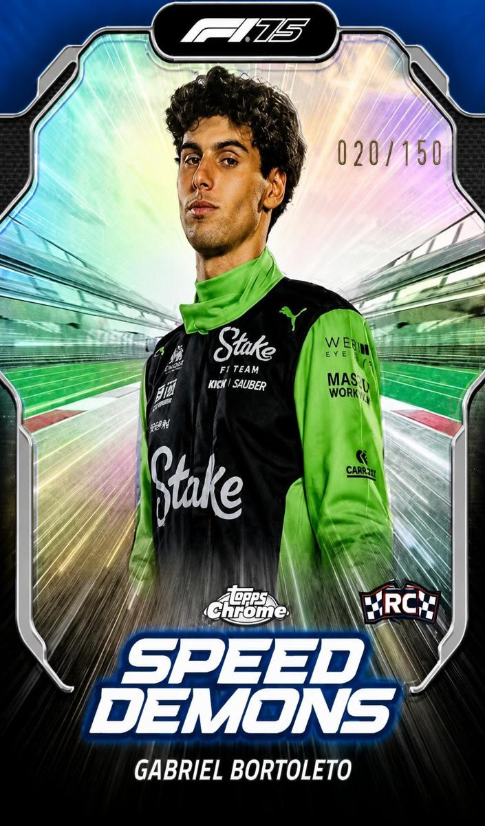 2025 Gabriel Bortoleto [Blue Refractor] #SD-10