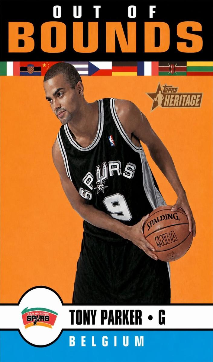 2001 Tony Parker #OO8