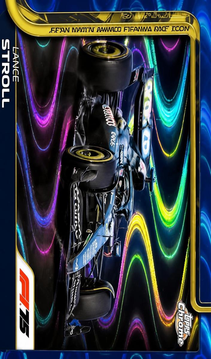 2025 Lance Stroll [Blue Refractor] #82