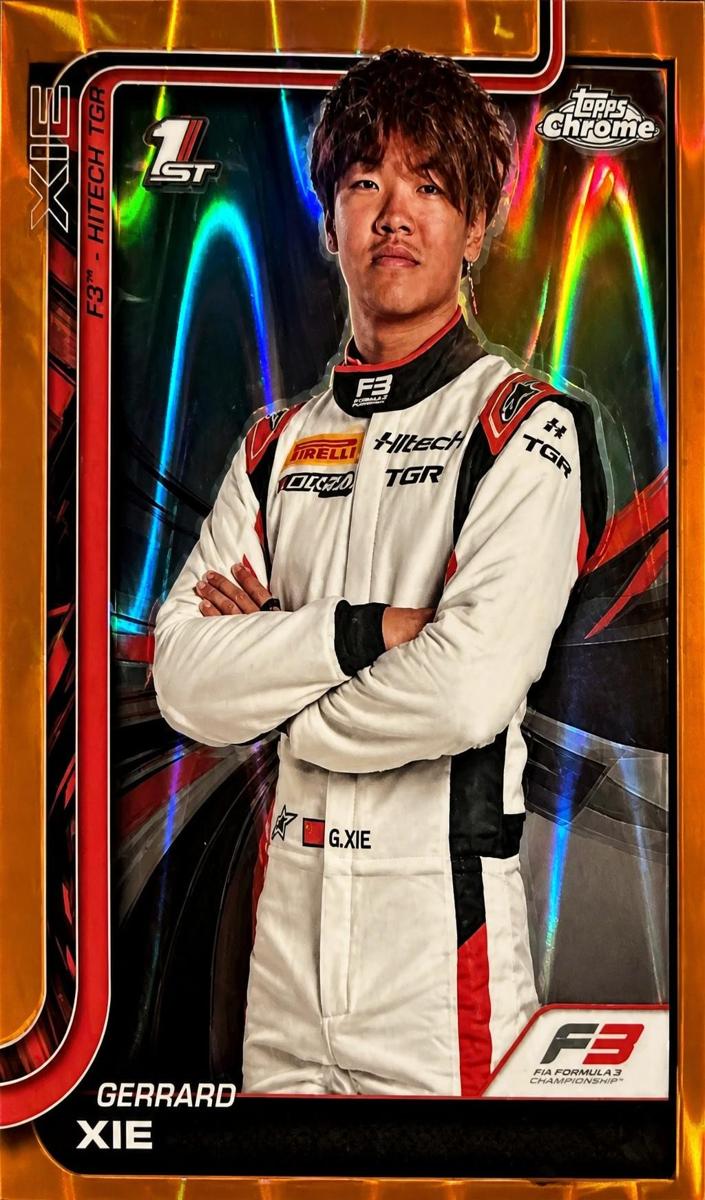 2025 Gerrard Xie [Orange Refractor] #56
