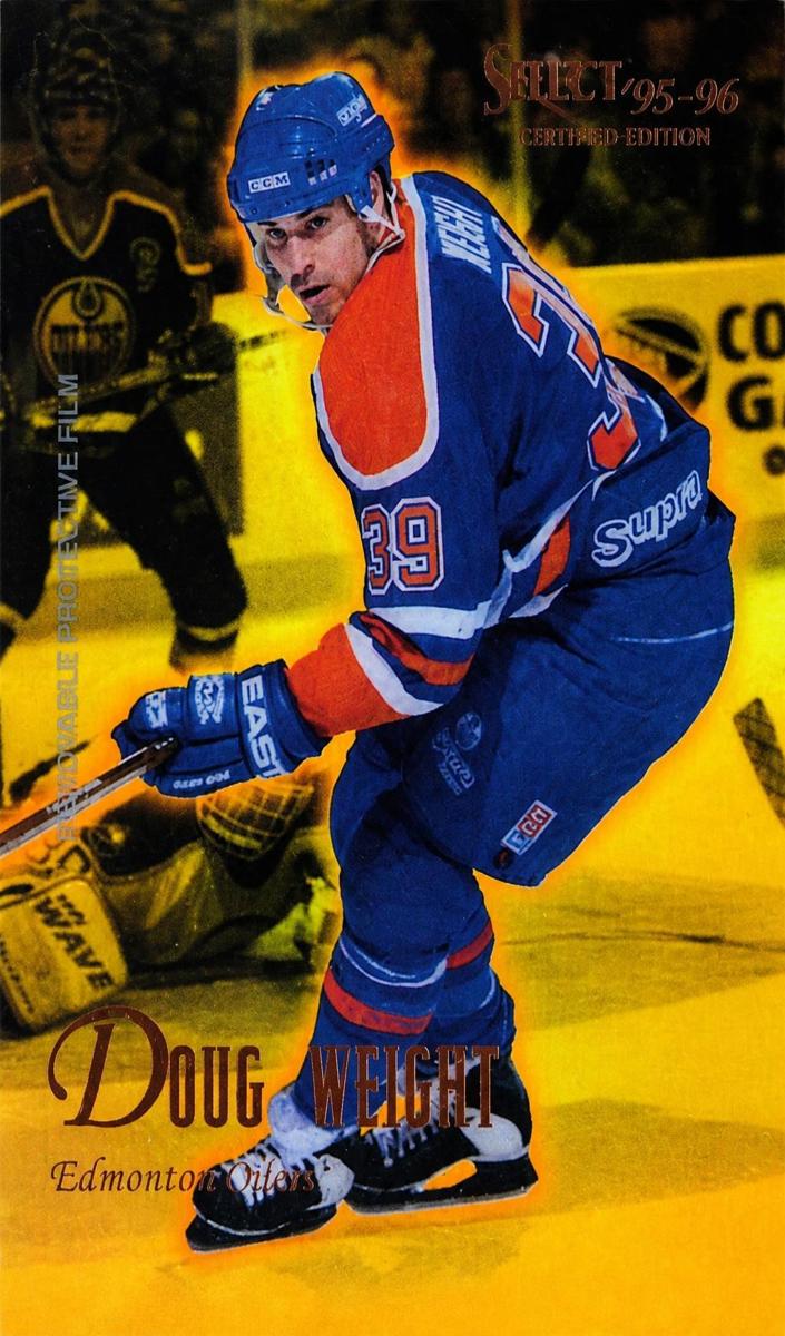 1995 Select Certified Doug Weight #109 card