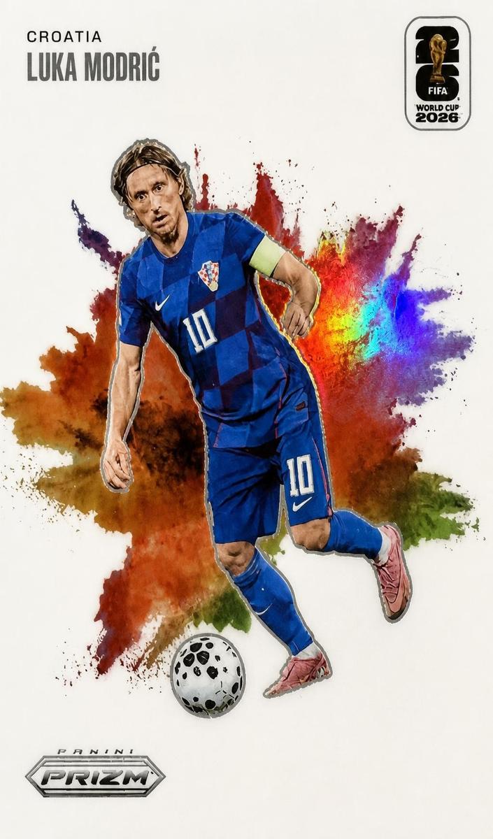 2026 Panini Prizm FIFA World Cup Luka Modric #22 card