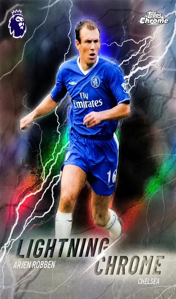 2026 Topps Chrome Premier League Arjen Robben #LC-23 card