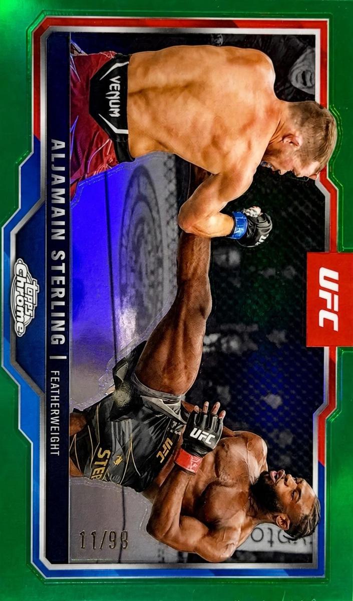 2025 Aljamain Sterling [Green Refractor] #64