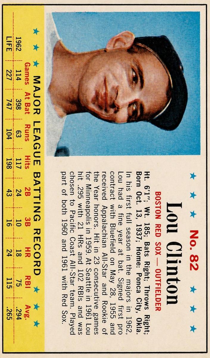 1963 Lou Clinton #82