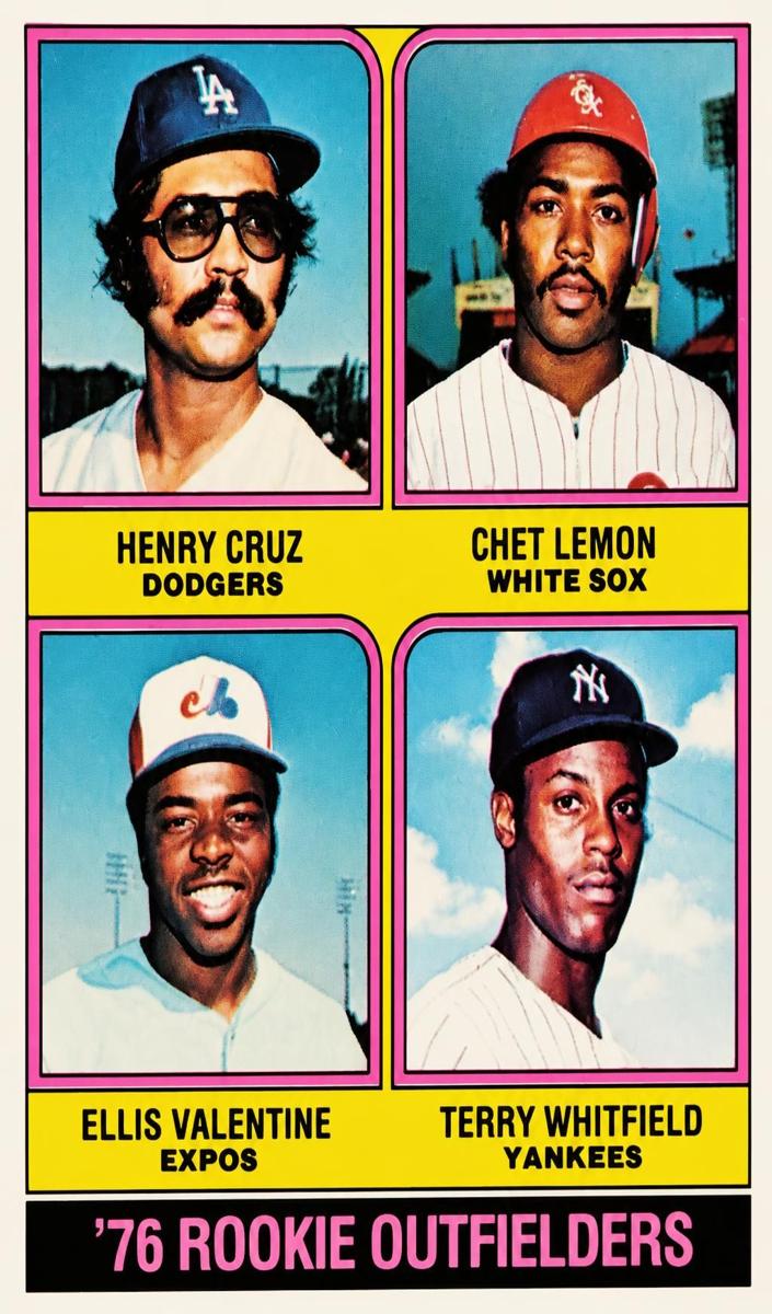 1976 Rookie Outfielders #590